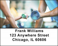 Weight Training Address Labels | LBBAN-76