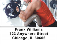 Weight Training Address Labels | LBBAN-76
