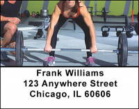 Weight Training Address Labels | LBBAN-76