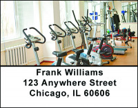 Gym Workout Address Labels | LBBAN-77