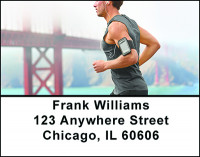 It's A Runner's World Address Labels | LBBAN-79