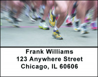 It's A Runner's World Address Labels | LBBAN-79