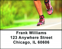 It's A Runner's World Address Labels | LBBAN-79