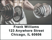 Pump That Iron Address Labels | LBBAN-80