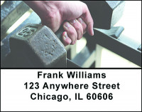 Pump That Iron Address Labels | LBBAN-80