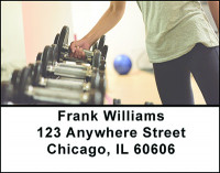 Pump That Iron Address Labels | LBBAN-80