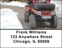4 Wheelers Address Labels | LBBAN-82