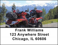 4 Wheelers Address Labels | LBBAN-82