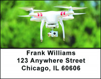 Flying Drones Address Labels | LBBAN-84