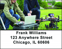 UAV Drones Address Labels | LBBAN-85