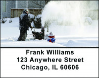 Snow Removal Address Labels | LBBAN-97