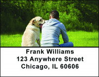 Man's Best Friend Address Labels | LBBAO-06