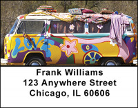 Back To The 60's Address Labels | LBBAO-07