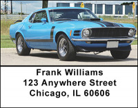American Muscle Cars Address Labels | LBBAO-10