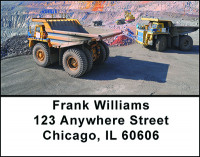 Open Pit Mining Address Labels | LBBAO-13
