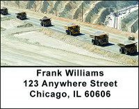 Open Pit Mining Address Labels | LBBAO-13