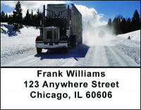 Ice Road Trucks Address Labels | LBBAO-14