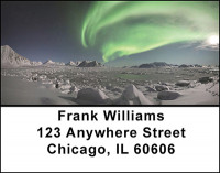 Northern Lights Address Labels | LBBAO-16