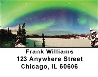 Northern Lights Address Labels | LBBAO-16