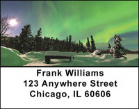 Northern Lights Address Labels | LBBAO-16