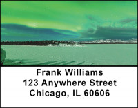 Northern Lights Address Labels | LBBAO-16