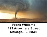 Dangerous Tornados Address Labels | LBBAO-20