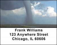 Dangerous Tornados Address Labels | LBBAO-20