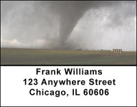 Dangerous Tornados Address Labels | LBBAO-20