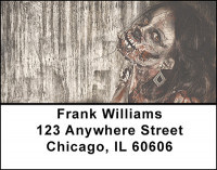 Zombie Outbreak Address Labels | LBBAO-29