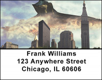 Aliens At Our Doorstep Address Labels | LBBAO-30