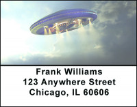 Invading Aliens Address Labels | LBBAO-31