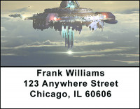 Invading Aliens Address Labels | LBBAO-31