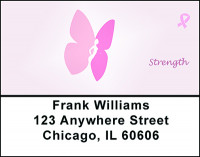 Pink Encouragement Address Labels | LBBAP-13