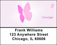 Pink Encouragement Address Labels | LBBAP-13