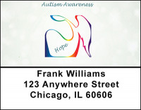 Autism Support Address Labels | LBBAP-16