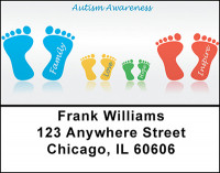 Autism Expressions Address Labels | LBBAP-17
