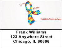 Autism Expressions Address Labels | LBBAP-17
