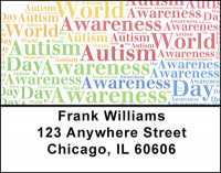 Autism Expressions Address Labels | LBBAP-17