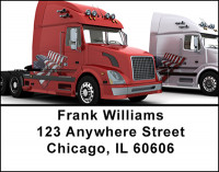Trucking In America Address Labels | LBBAP-28