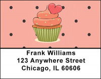 Cupcake Delight Address Labels | LBBAP-31