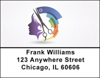 A Hair Stylist Profile Address Labels | LBBAP-38