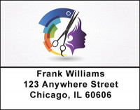 A Hair Stylist Profile Address Labels | LBBAP-38