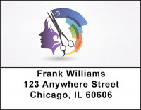A Hair Stylist Profile Address Labels | LBBAP-38