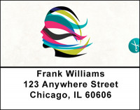 Hairstylist Creativity Address Labels | LBBAP-39