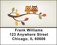 Whimsical Owls Address Labels | LBBAP-51