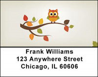 Whimsical Owls Address Labels | LBBAP-51
