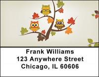 Whimsical Owls Address Labels | LBBAP-51