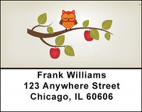 Whimsical Owls Address Labels | LBBAP-51