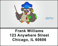 Texting Owls Address Labels | LBBAP-53