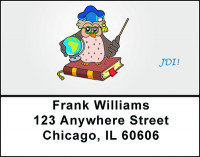 Texting Owls Address Labels | LBBAP-53
